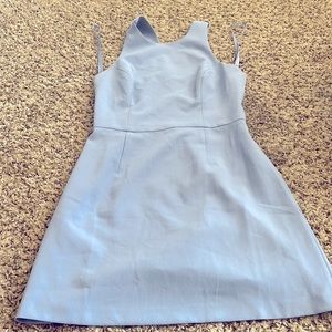 French Connections blue/periwinkle mini dress. Size 6.